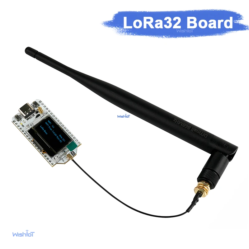 ESP32 LoRa V3 Dev Board 868MHz 5dBi SMA Male Omni-Directional Antenna SX1262 0.96