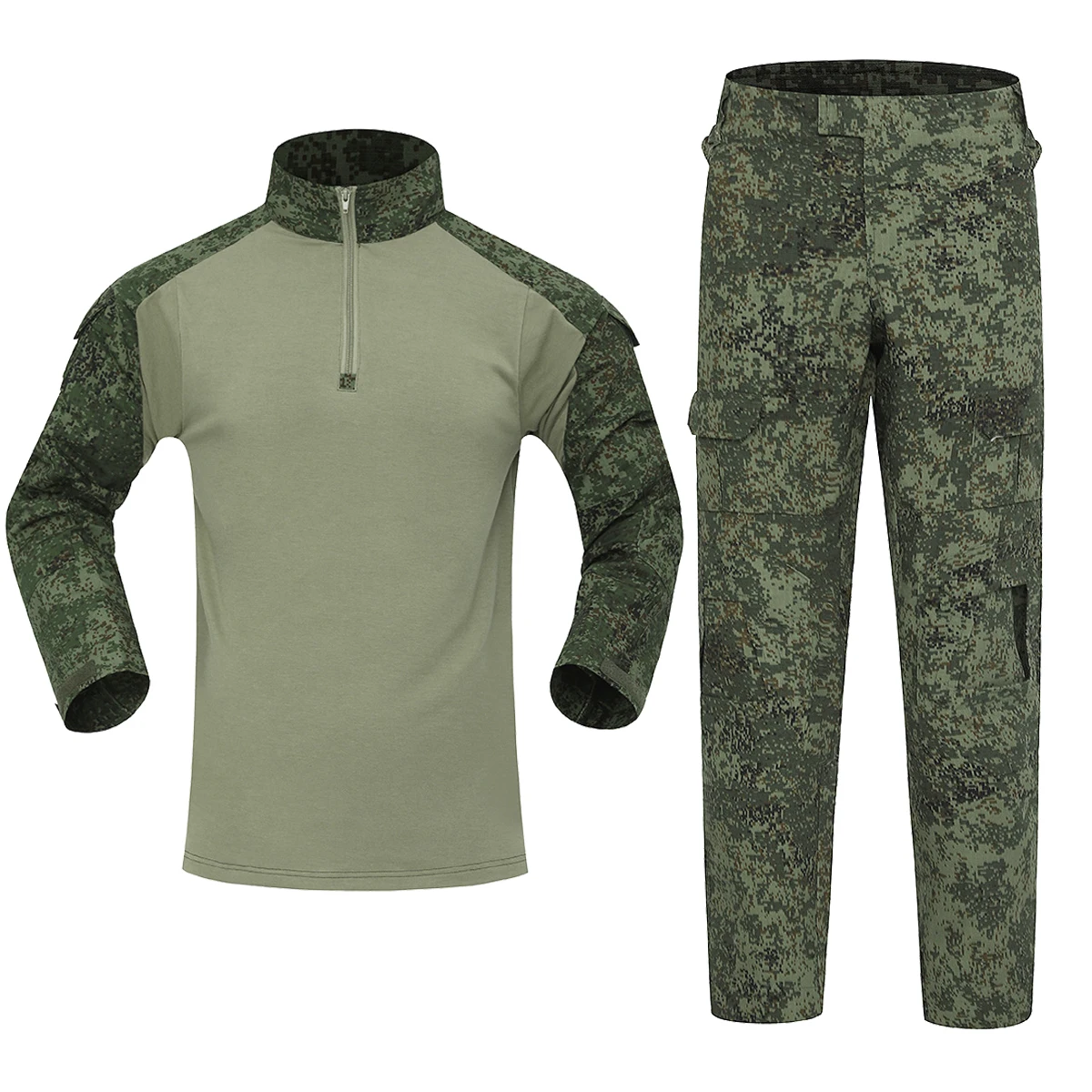 Outdoor tactical suit GEN2 version EMR small green man camouflage Russian G2 frog suit wear-resistant frog leather top and pants