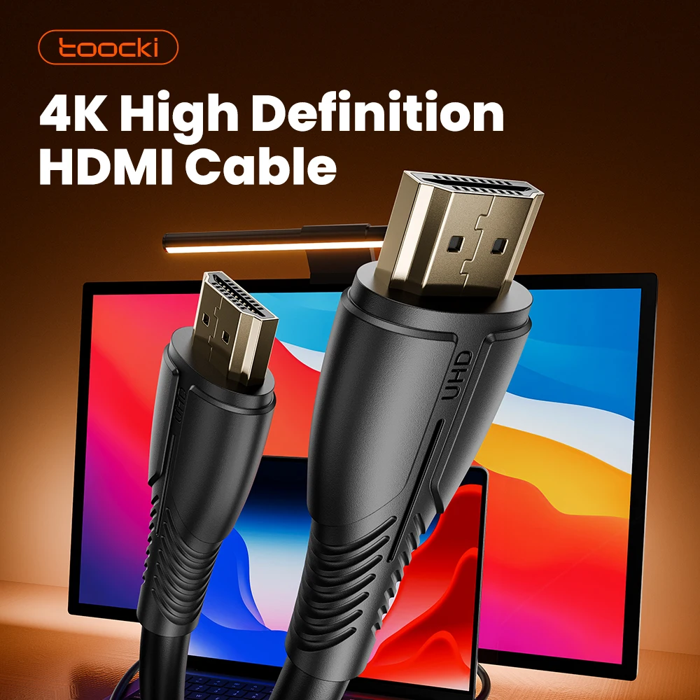 Toocki HDMI 2.0 Male To Male Cable Dynamic HDR 4K/60Hz 4K/30Hz Ultra High Speed 18Gbps For PS5 PS4 PS3 Xbox HD TV Projector Wire