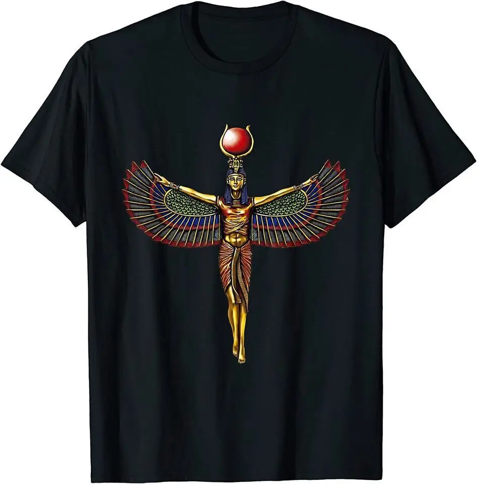 

New Queen Pharaoh Egypt Goddess Isis Old Egypt Unisex Funny T-Shirt USA Tee