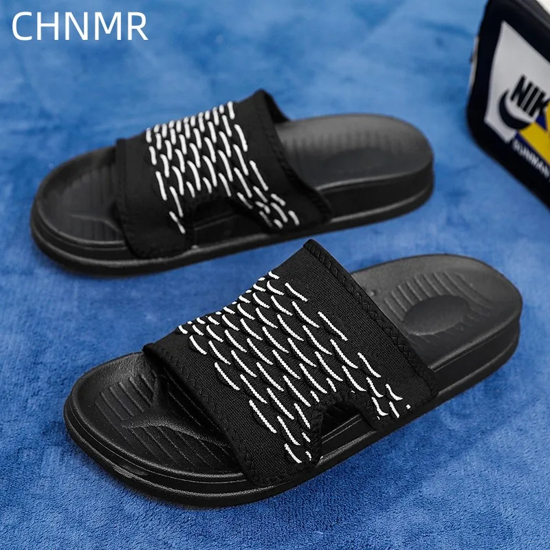 

Men's Fashion Slippers Trendy Sandals Wear-resistant Non-slip Breathable Trendy Versatile Comfortable Casual Flat Outdoor Shoes