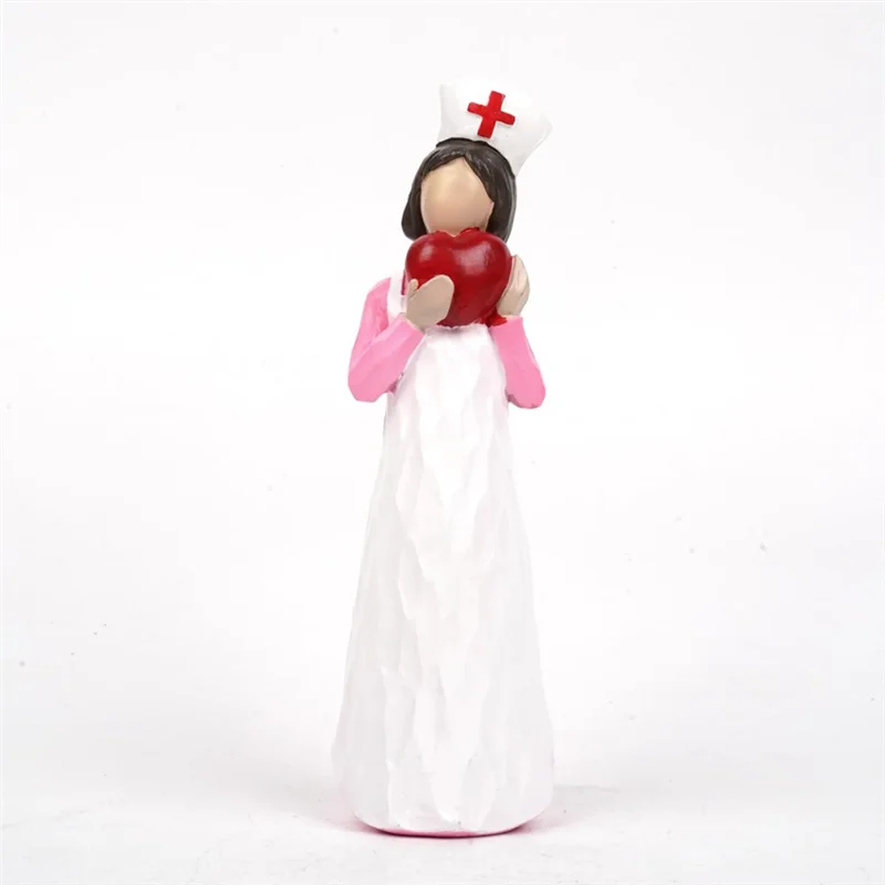 CQMF-Nurse Sculpture-Handcrafted Resin Nurse Figurine Gift For Women Nurse Appreciation Gift,Office Desk Decor