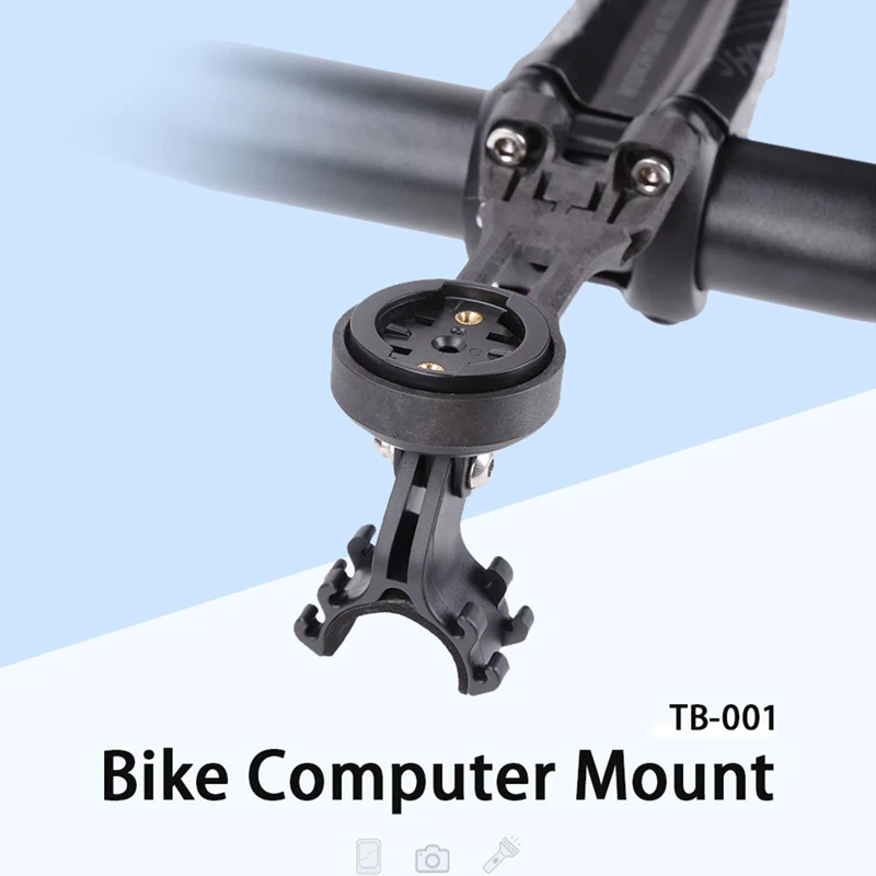 Bike Computer Holder Carbon Fiber Bicycle Handlebar Mount For Garmin Bryton Mount Bracket Adjustable Bike Light Mount