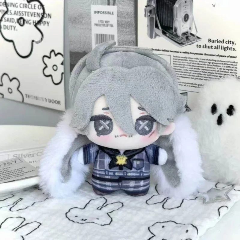 

In Stock 10cm Anime Identity V Aesop Carl Cosplay Plushie Knapsack Ornament Cute Plush Pendant Keychain Birthday Present Toys
