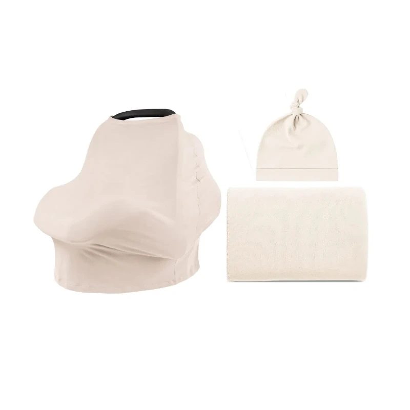 

Baby Breastfeeding Hoodie Car Cover Multi Functional Mom Pure Cotton Breastfeeding Clothes Shy Covering Cloth