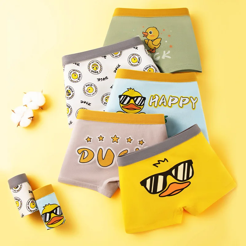Junge Boxershorts aus reiner Baumwolle für Kinder, bunte Unterwäsche, niedliches Design, Baby-Unterhose, Größe M-3XL, für Gewicht 10–45 kg, Jungen – Detail 10