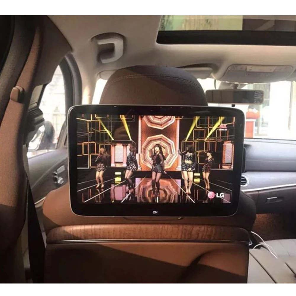 11.6” Car TV Headrest Monitor For Mercedes GLE W167 Android 4K 1080P Touch Screen WIFI/Bluetooth/USB/Mirror Link Video Player