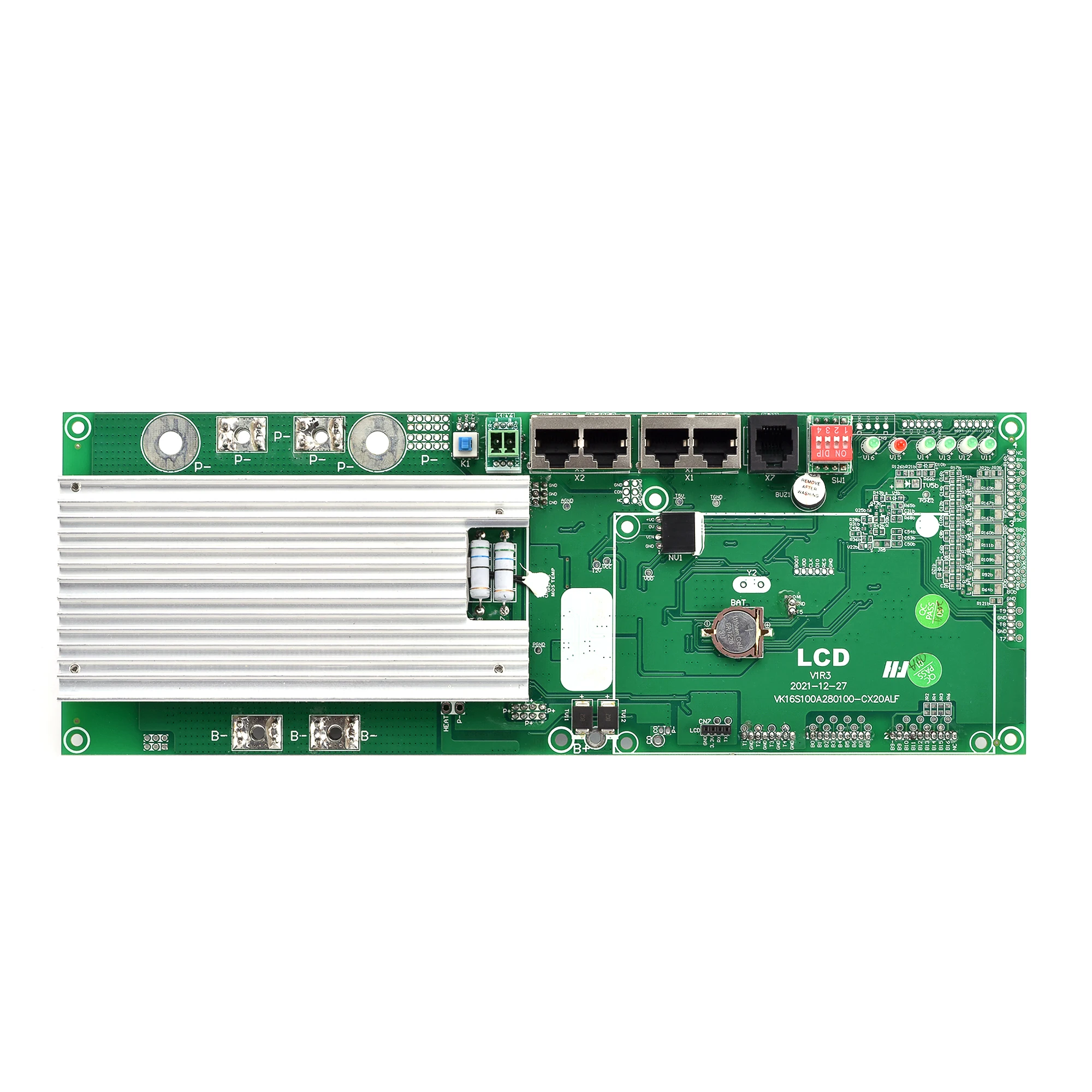 

Battery Management System 16s 48v 100ah Lifepo4 Bms For Lifepo4 Lithium Battery Pack