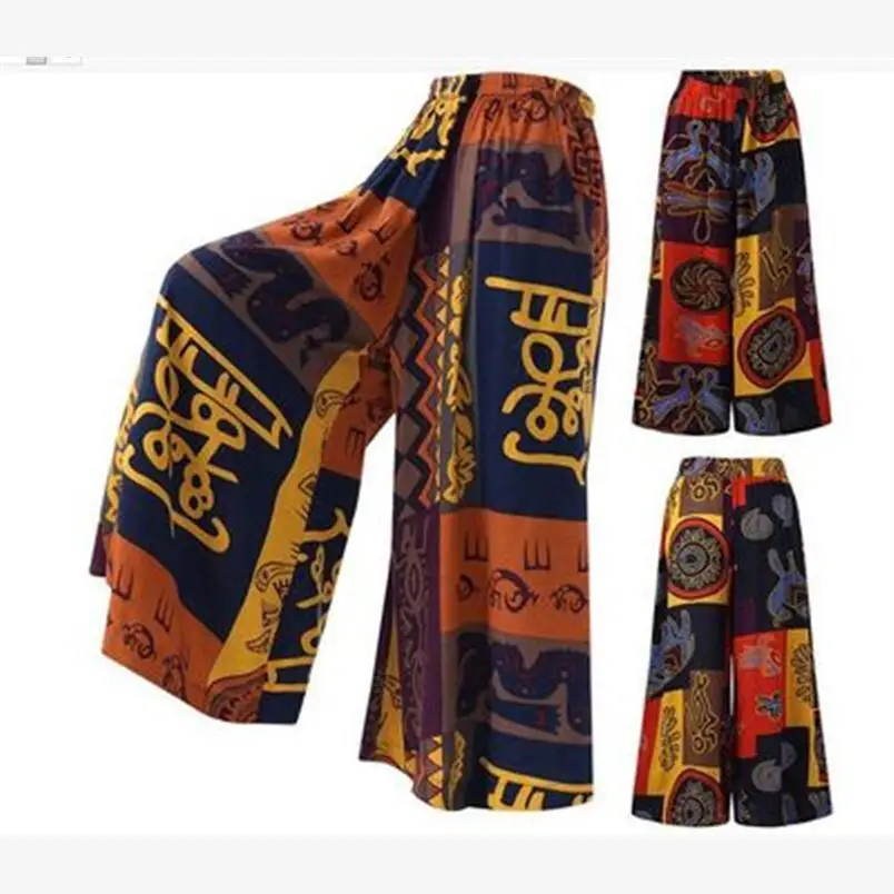 

2020 New rican Sle Loose Casual Pants for Women Long Trousers Ethnic Sle Ladies Slas Summer Collection