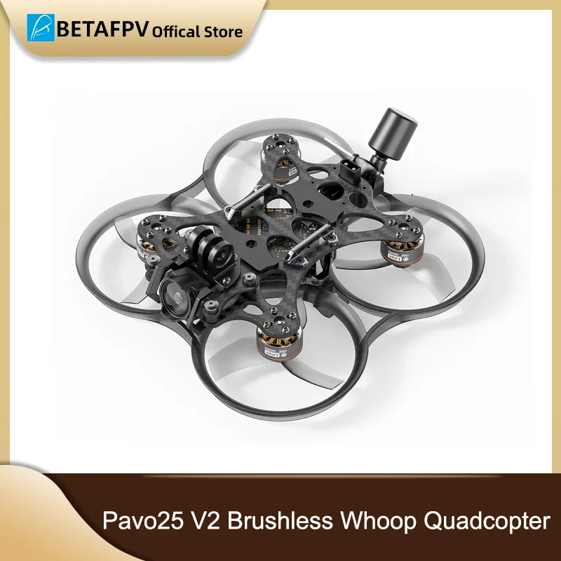 BETAFPV Pavo25 V2 Brushless Whoop Quadcopter 2023 (Without HD Digital VTX & Camera)