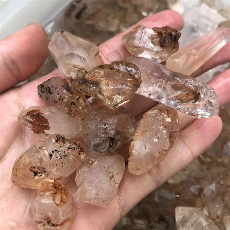 

Natural Quartz Crystal Herkimer Diamond Stones Healing Reiki Gemstones Feng Shui Decoration