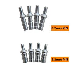 50pcs Arrow Aluminum Pin ID 4.2 mm 5.2mm 6.2 mm For Arrow Shaft Arrow Nock Compound Recurve Bow Arrows Archery