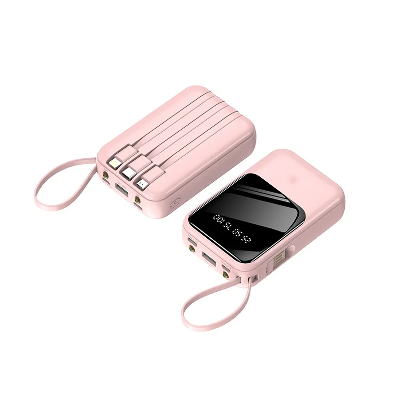 PowerBank 20000mAh 10000mAh Spare battery Portable Charger Mobile External Battery Fast charging For Camping iPhone Samsung