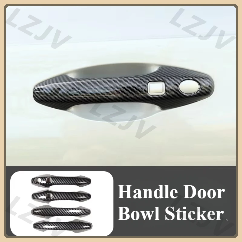 New For Haval H6 2024Handle Door Bowl Sticker Classic Door Handle Sticker Car Decoration Suppliers Interior Modification Accesso