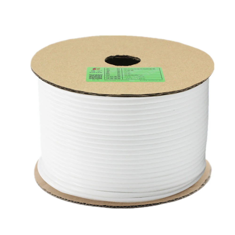 Electrical Wire Cable Identification Sleeve Tube Mark Label White Printable PVC Coding 0.5 - 10 MM² Diameter 1.9 - 7.1mm Supvan