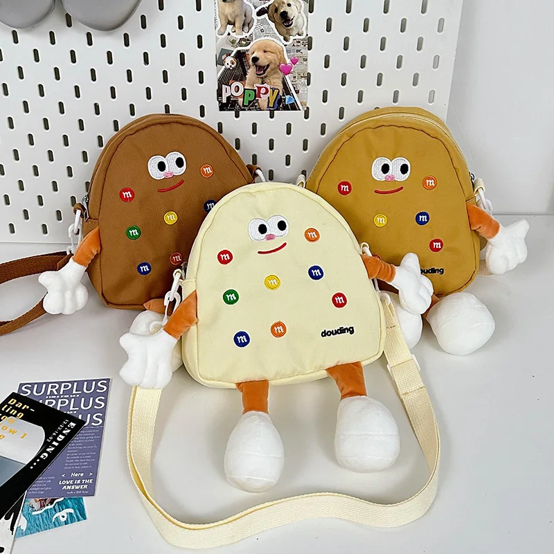 

The new creative biscuit model go out casual light shoulder bag
