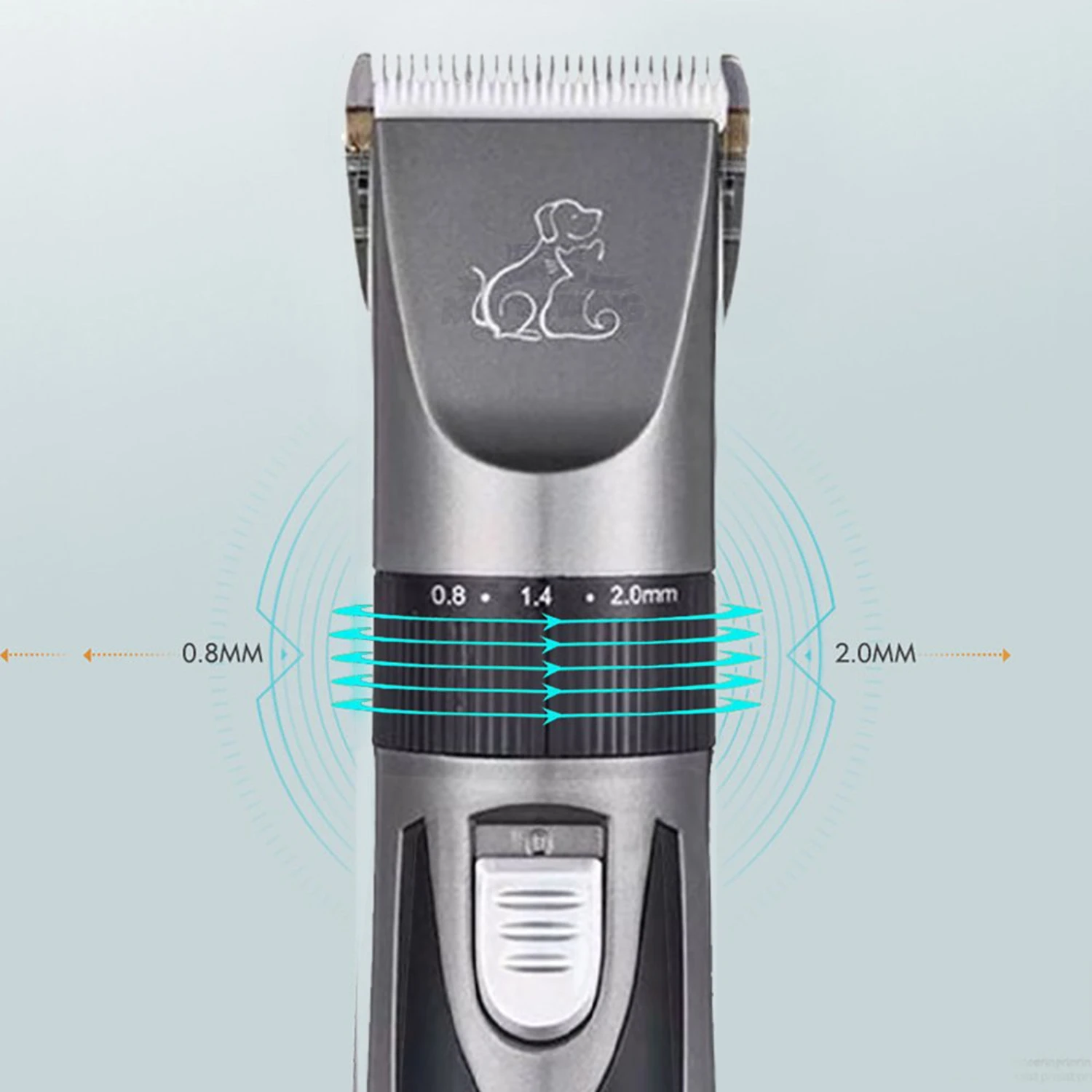 Cordless Electric Hair Clipper for Professional Home Haircuts