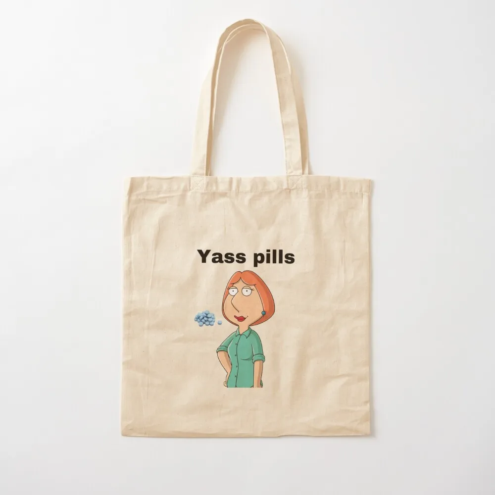 

Yass pills Tote Bag large tote bag hand bags Canvas Tote Bag