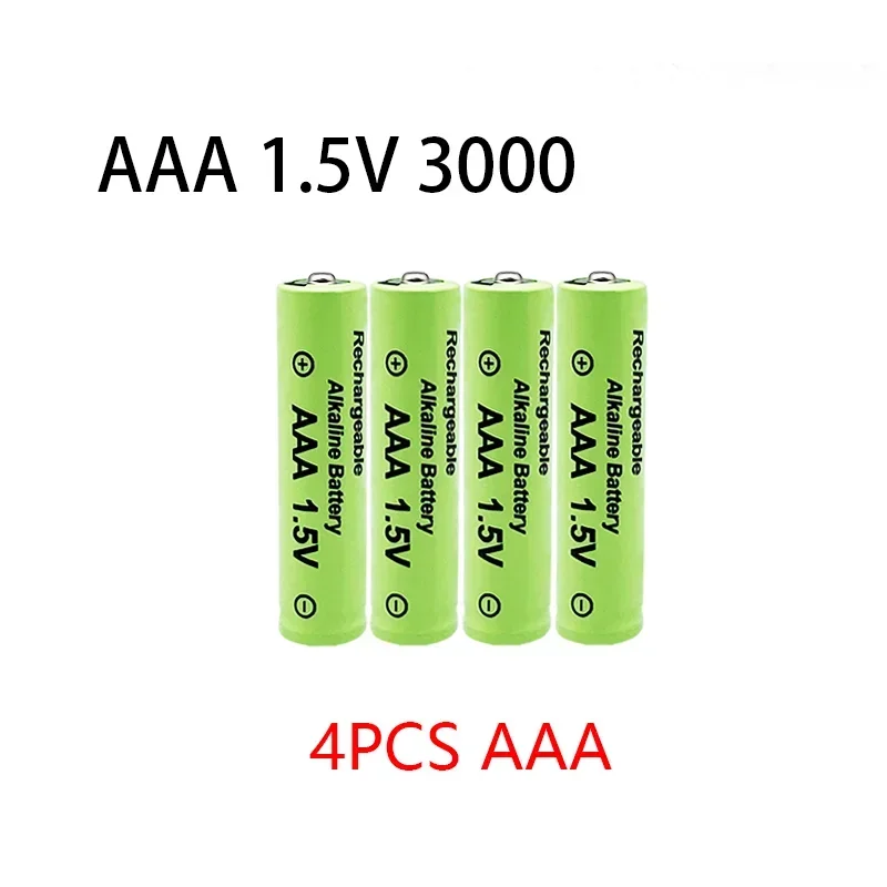 Brand new AAA battery 3000mAh 1.5V alkaline AAA remote control toy rechargeable battery light battery high capacity long life