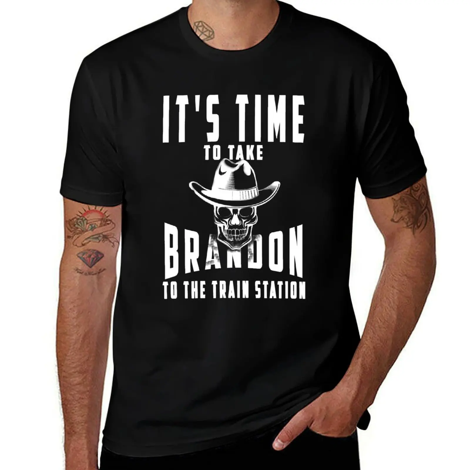 

Brandon The shirts Retro Take t man man To It'sTime shirt T-Shirt cotton t Vintage To cotton heavy for Station Train