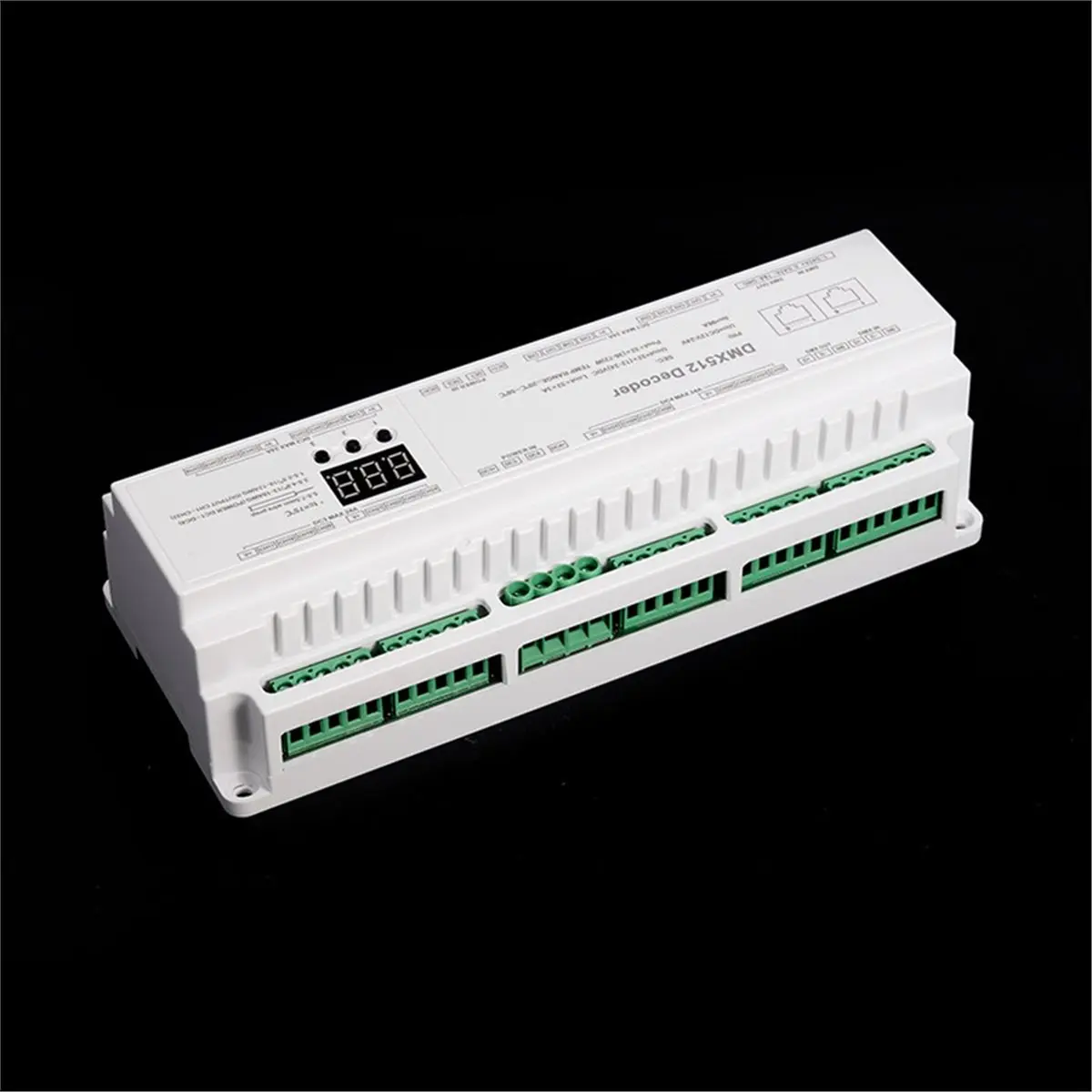 High Performance Led RGB RGBW Strip 24 Channel DMX512 Decoder DC12V 24V Input 5A 24 Channel Output Led RGB RGBW Strip