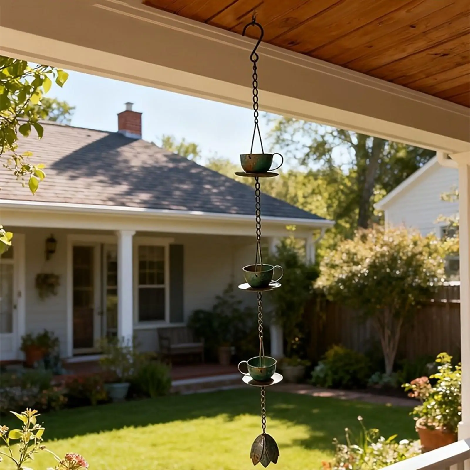 

Дождевые цепи-водостоки чашевидного типа: долговечные системы водоотвода для улицы, для дорожек, дворов, балконов