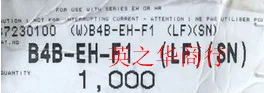 10 pezzi originale nuovo B4B-EH-F1(LF)(SN)