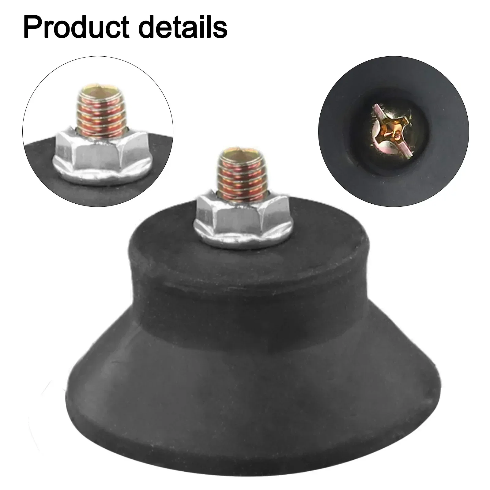 

1pc Air Compressor Foot Pad M6/M8 Thread Foot Pad For Air Pumps Oil-free Machines Air Compressors Accessories Shockproof