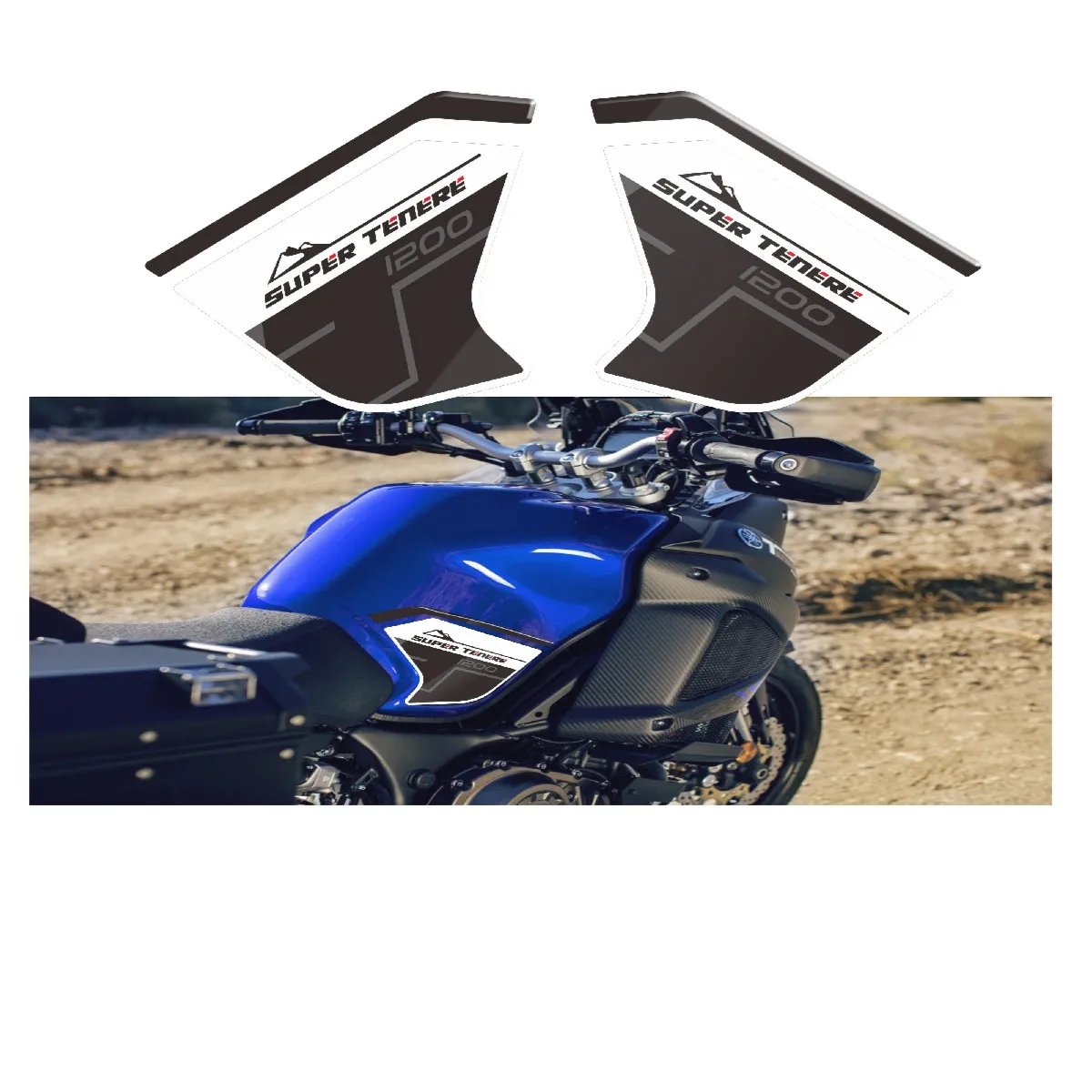 Motorcycle Stickers Decal  Tank Pad Stickers For YAMAHA SUPER TENERE XT1200Z XT 1200 Z 2014 2015 2016 2017 2018 2019