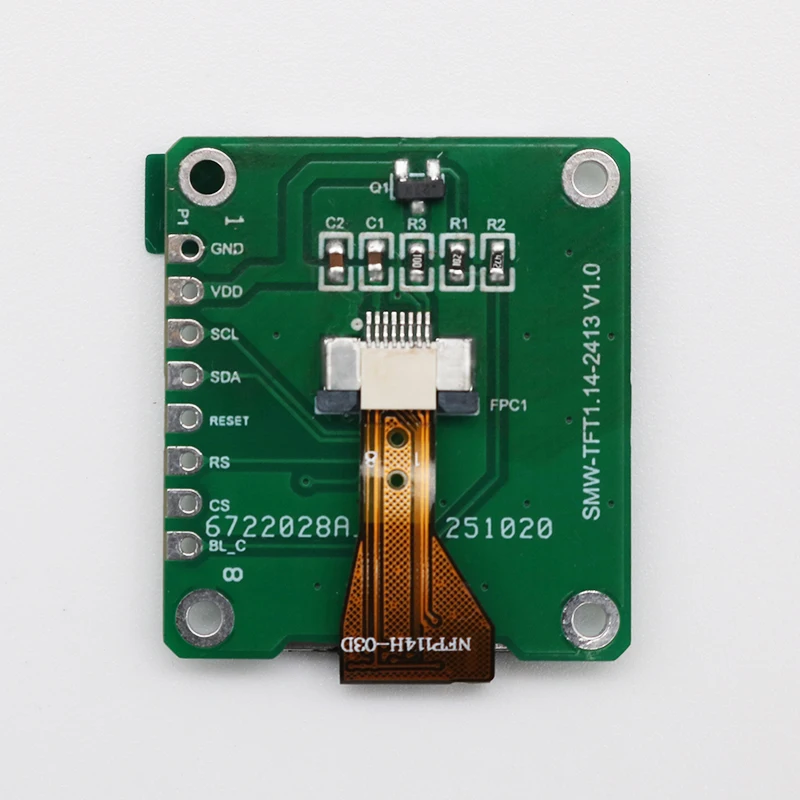 1pcs 1.14-inch color TFT display module st7789 driver 135x240 LCD screen module SPI interface