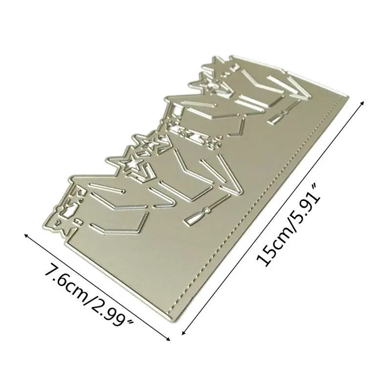 KX4B غطاء مغلف قطع معدنية يموت Stencil سكرابوكينغ ألبوم بها بنفسك ألبوم ختم ورقة بطاقة النقش