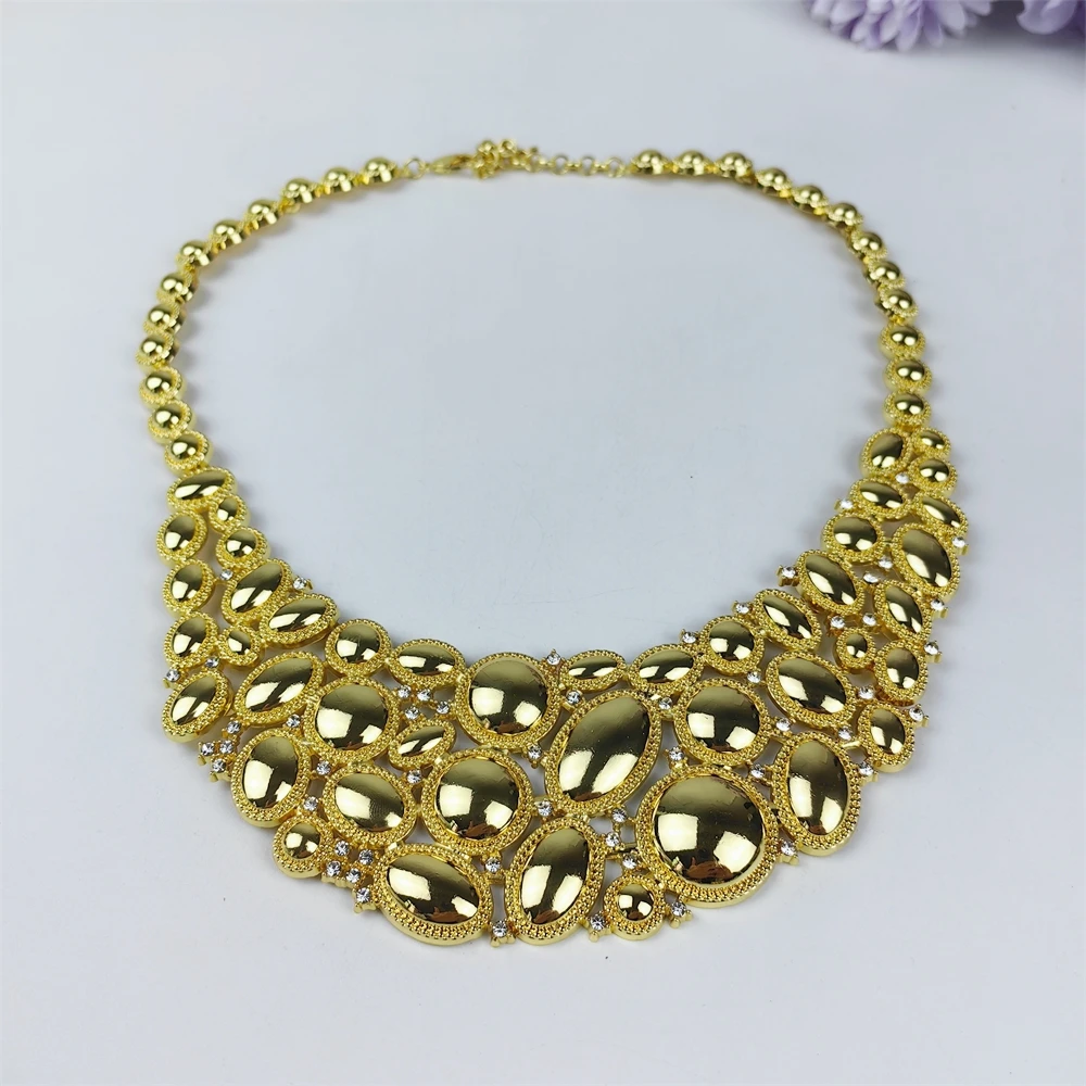 STAR 2026 New Luxury Zircon Jewelry Set Hight Quality 18K Gold Plated Women Jewelry Fashion Statement Party Accessories