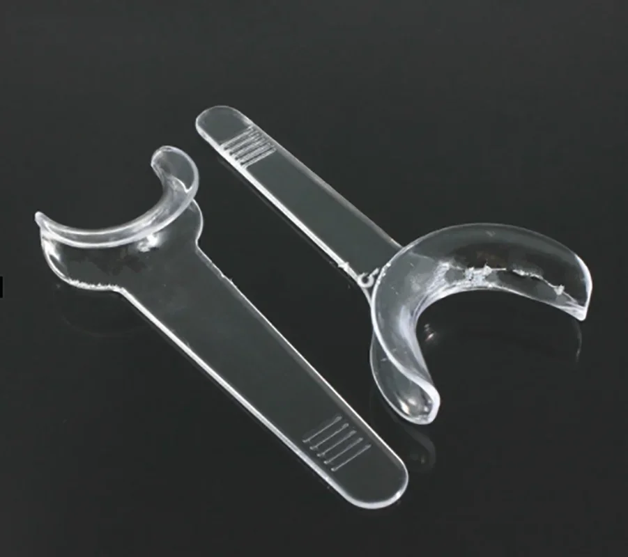 4PCS Dental Lip Pressure Retractor T-Shape Intraoral Cheek Orthodontic Teeth Mouth Opener for Photography Autoclavable Dentist