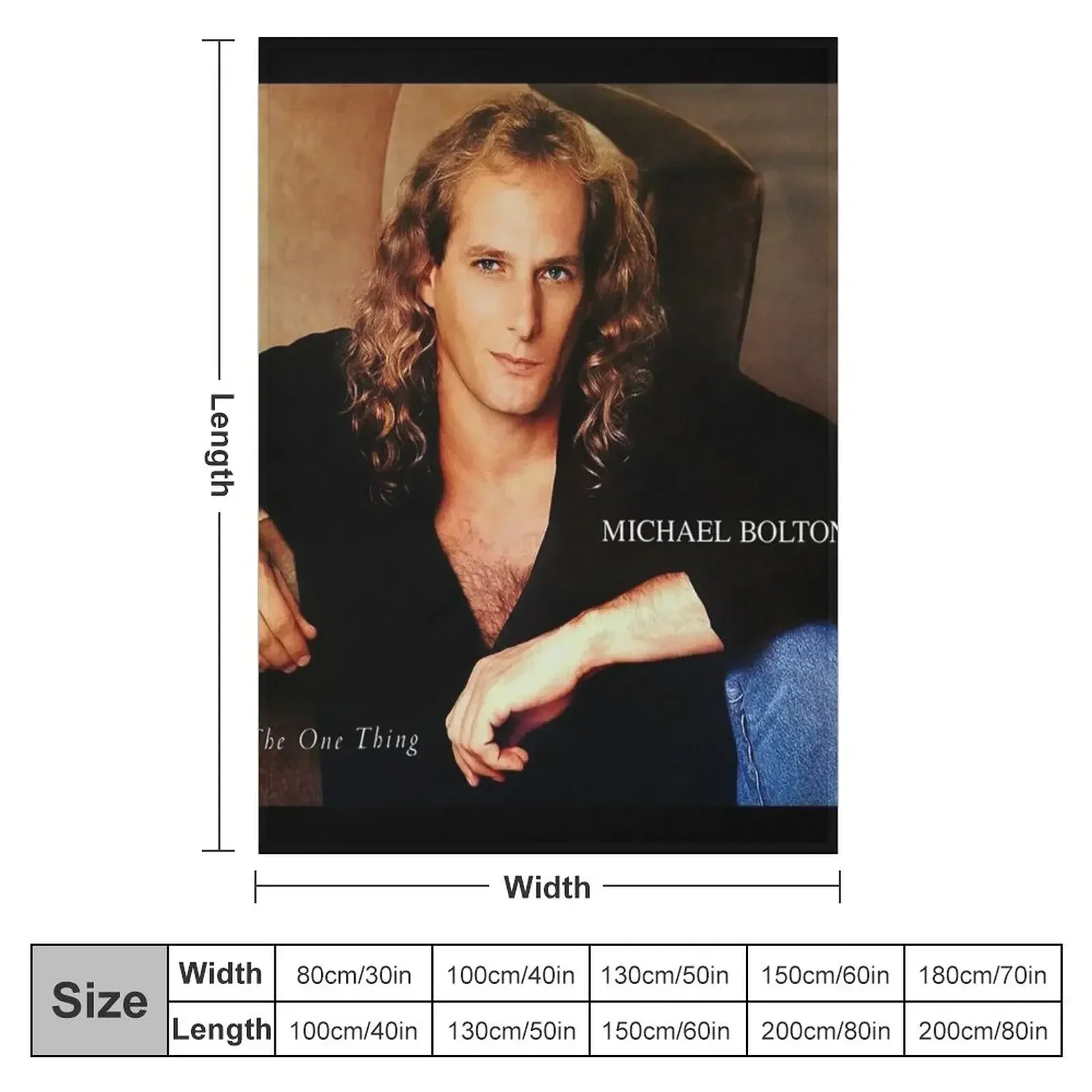 Michael bolotin The one thing Throw Blanket couch cozy soft plush fuzzy picnic outdoor blanket