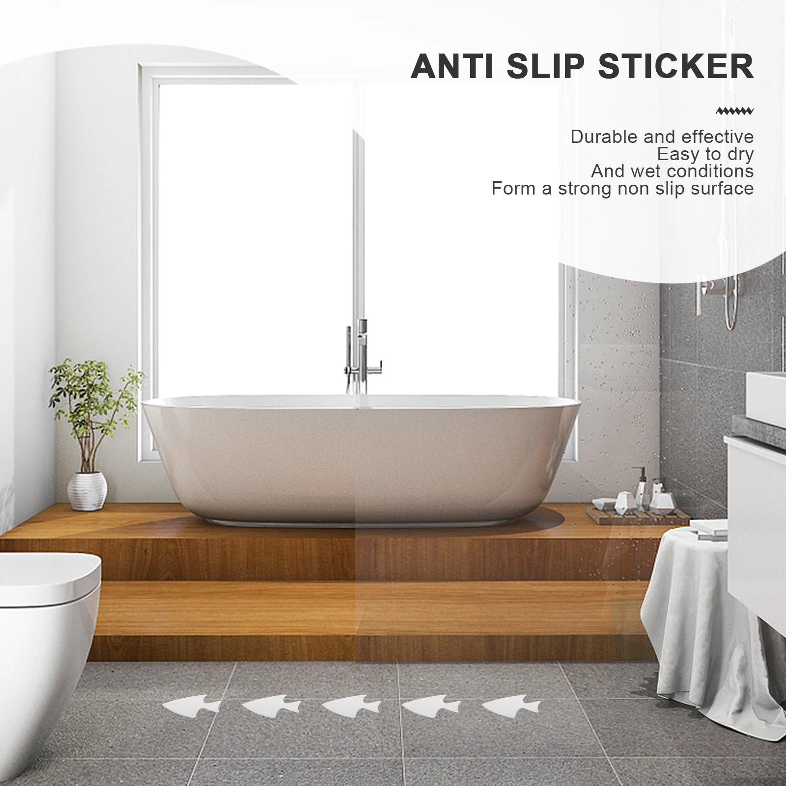 

Non-Slip Anti-Sding For Bathroom Bathtub Pool Kitchen Safety Strips Resistant Tape Stair Step Adhesive Padsbathtub Sticker