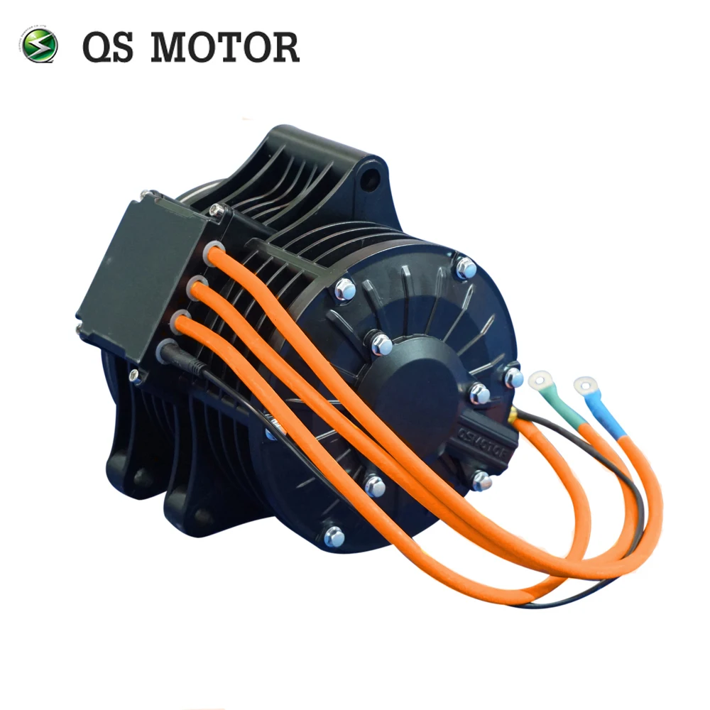 QSMOTOR Electric Kit QS138 3000W V2 70H 72V 100KPH Mid Drive Motor with Fardriver SIAYQ72120 Controller