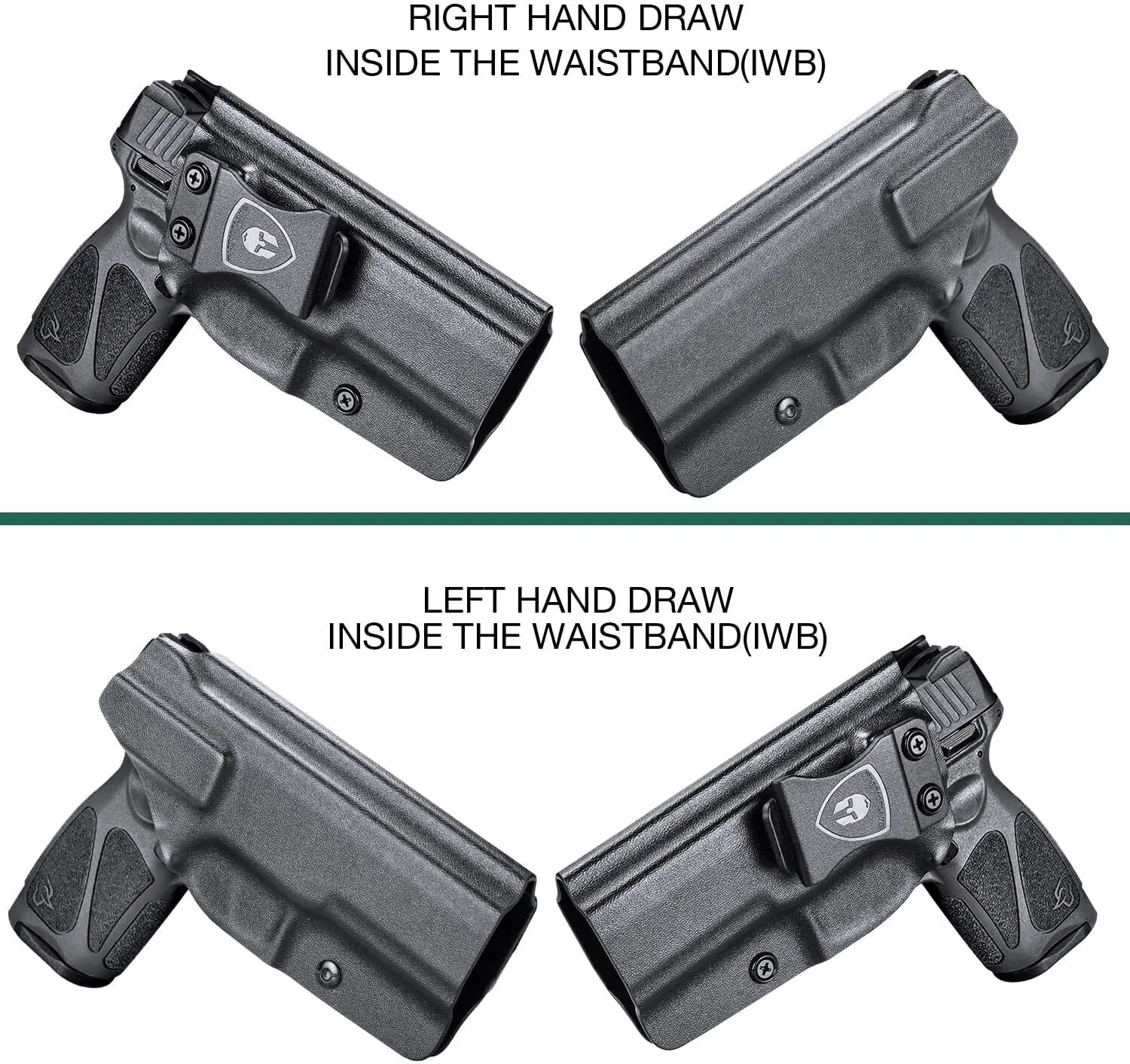 

Кобура Taurus G3 IWB KYDEX Кобура подходит для пистолета Taurus G3, скрытая ручная кладь, левая