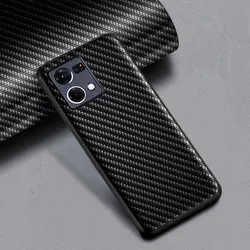 Carbon Fibre texture Phone Case for OPPO Reno 7 Reno7 Lite 7 Z 4G 5G Fashion Design Back Cover Coque for OPPO Reno 7 Pro Case