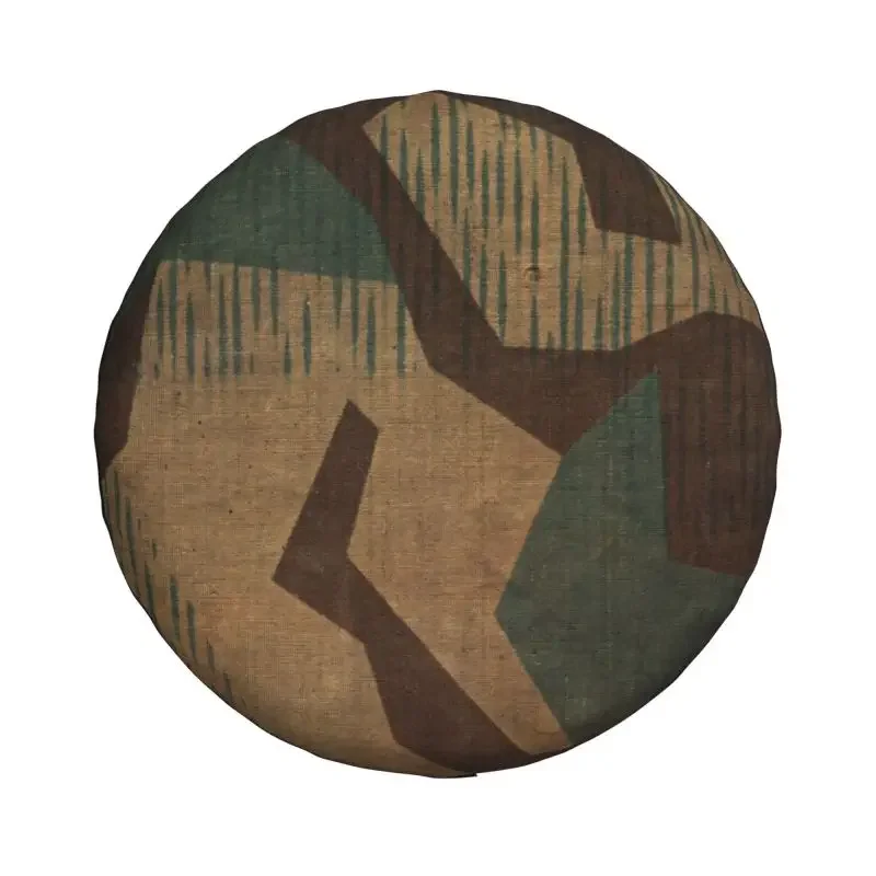 Splintertarn German Camouflage Spare Tire Cover for Honda CRV Military Army Tactical Camo 4WD 4x4 RV Car Wheel Protector