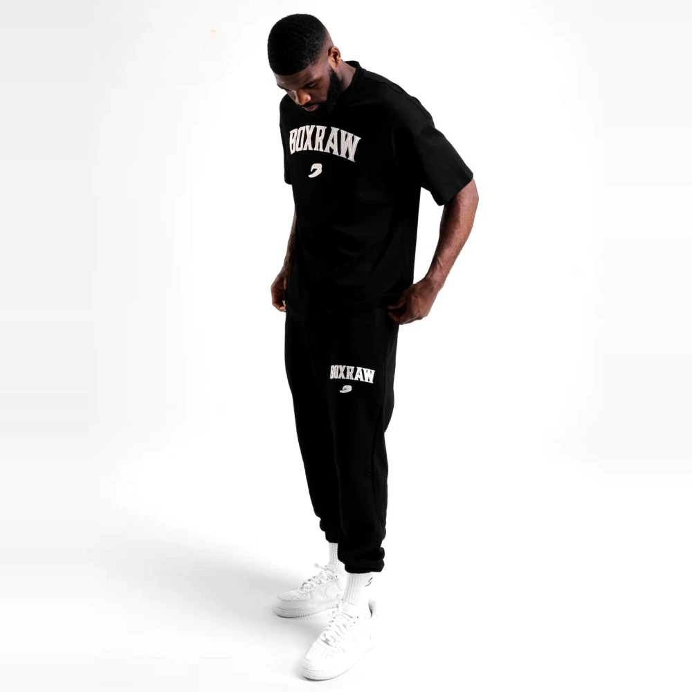 スポーツブランドクラシックレタープリントピュアコットンカジュアルスポーツボクシング推奨ワンサイズ大きいメンズTシャツ夏