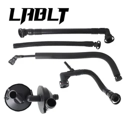 for BMW E46 E39 E85 PCV Crankcase Vent Valve & Breather Oil Separator Hose Kit