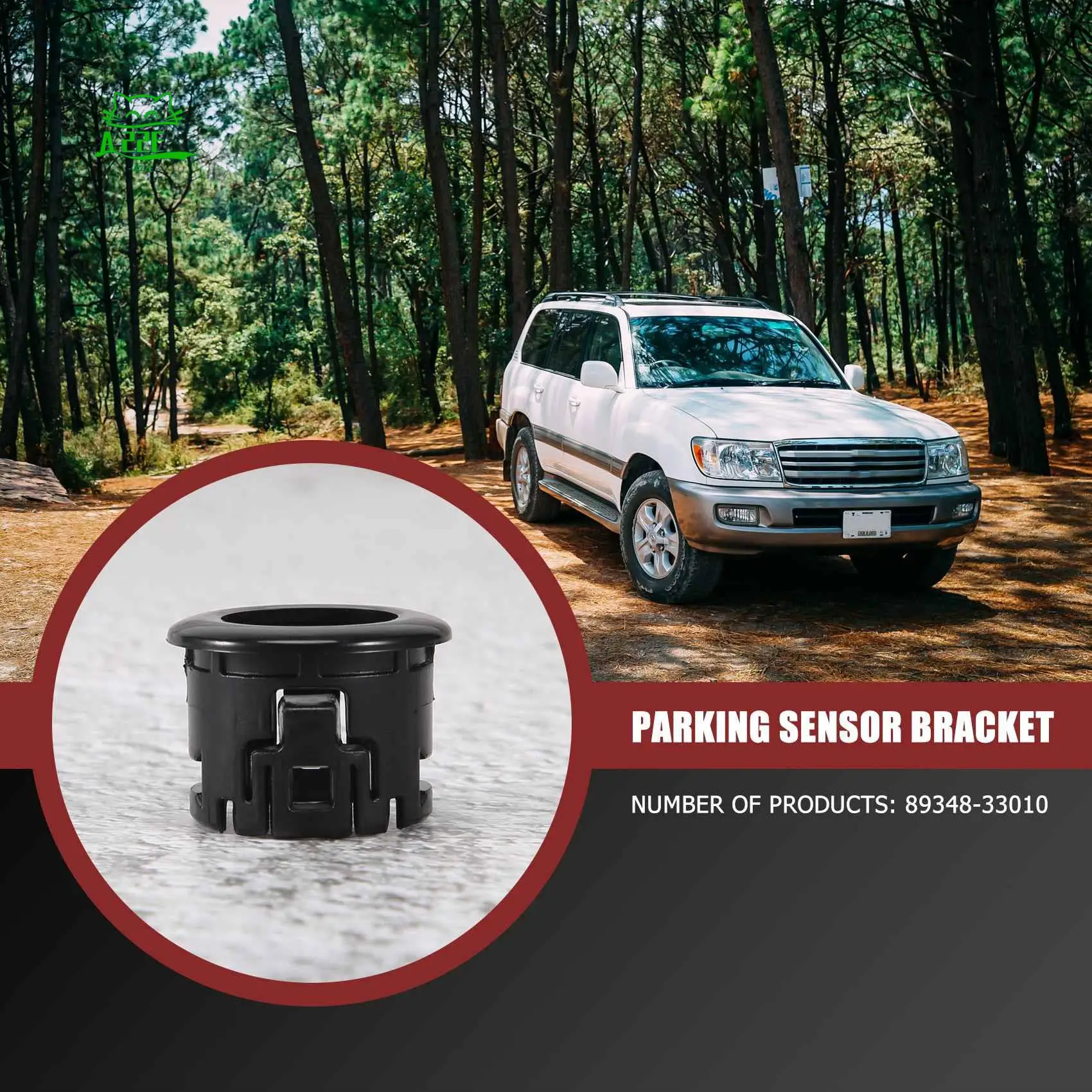 

A22E-Car Parking Sensor Fixing Bracket Parking Holder Bracket 89348-33010 For Toyota Car Accessories