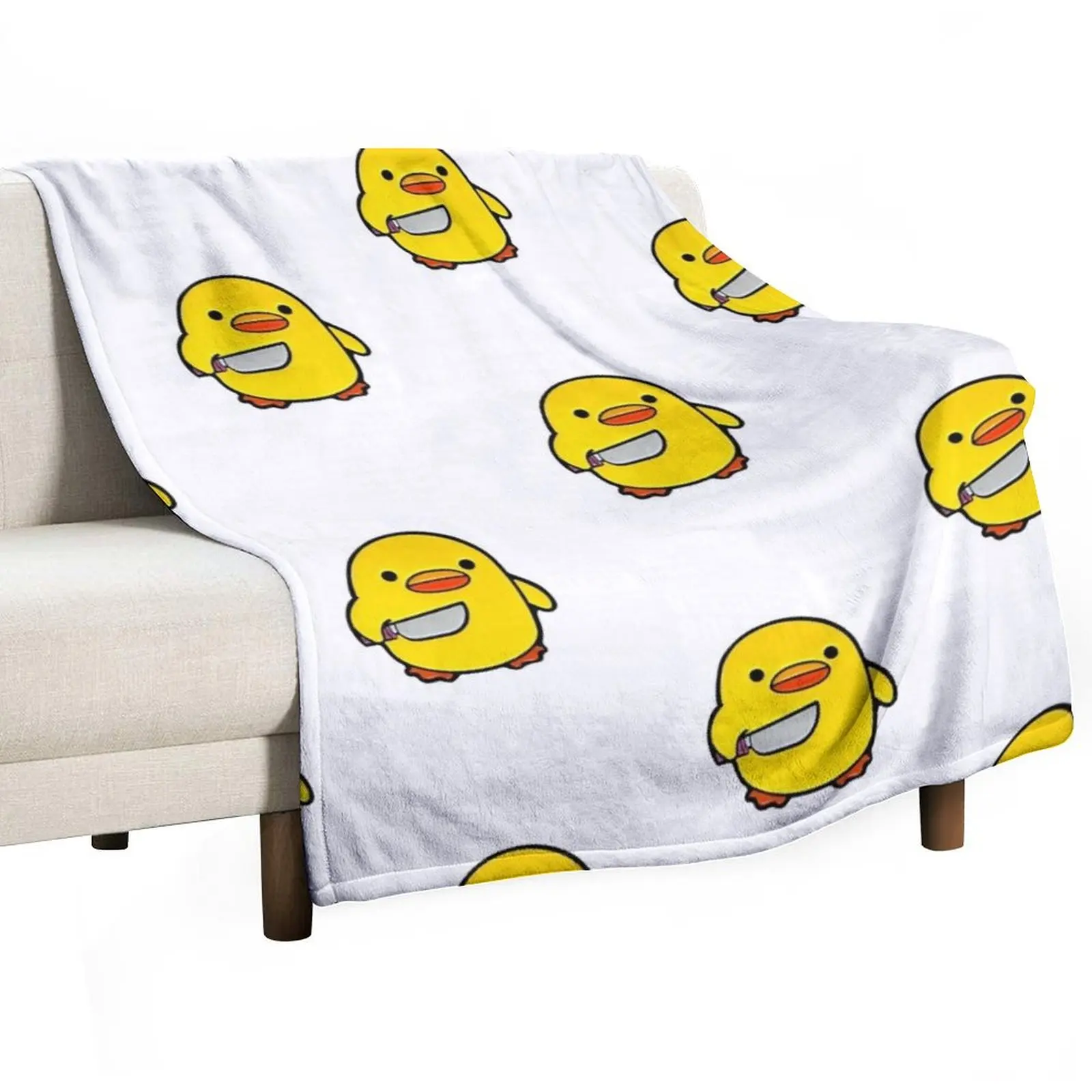Pato con cuchillo, Pato lindo y enojado, Dibujo de pato lindo, Pollo lindo con cuchillo, Meme de pato con cuchillo, Manta de patito