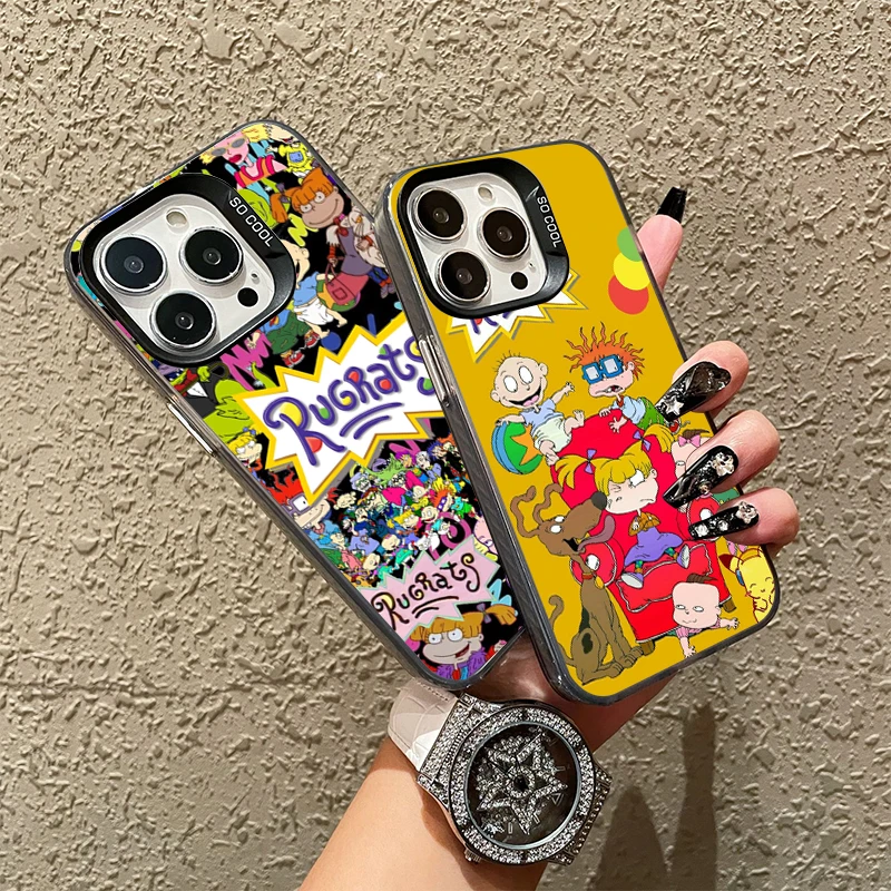 Cartoon R-Rugrat Phone Case For Apple iPhone 17 Air 16E 15 14 Plus 13 12 11 Pro Max Mini Fashion Cover