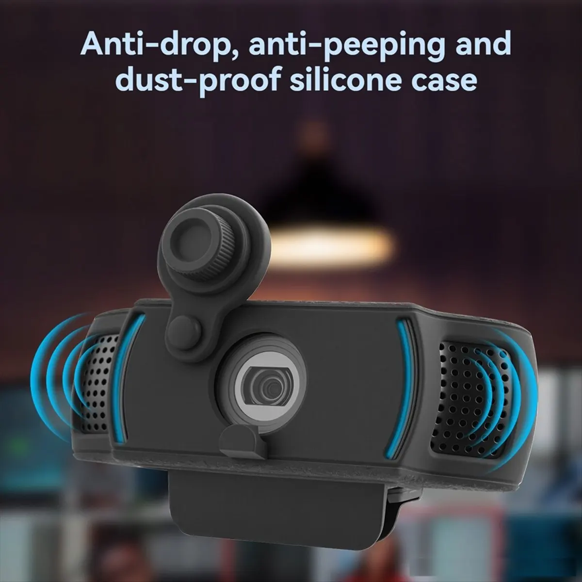 AT42 Protective Case for C920x HD Pro Webcam/C920 PRO/C922x Cameras Protect Len Cap, Camera Cover to Protect Privacy