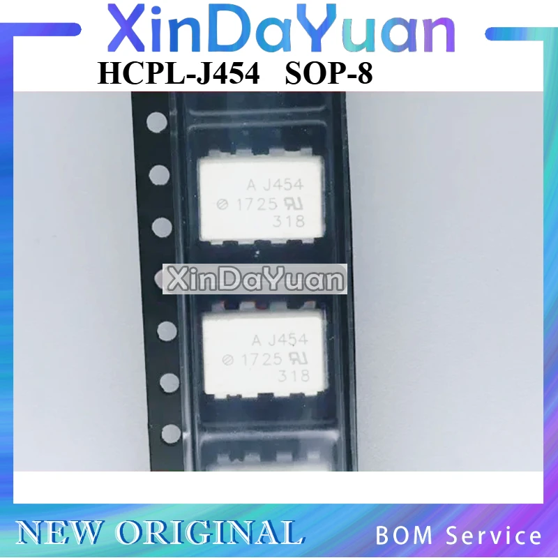 10 pcs HCPL-J454 SOP-8 AJ454 SOP-8 High-speed Optocoupler