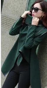 Women Trench Casual  Long Sleeve S-4XL Long Coat Windbreaker Loose Windbreaker Long Trench for Women