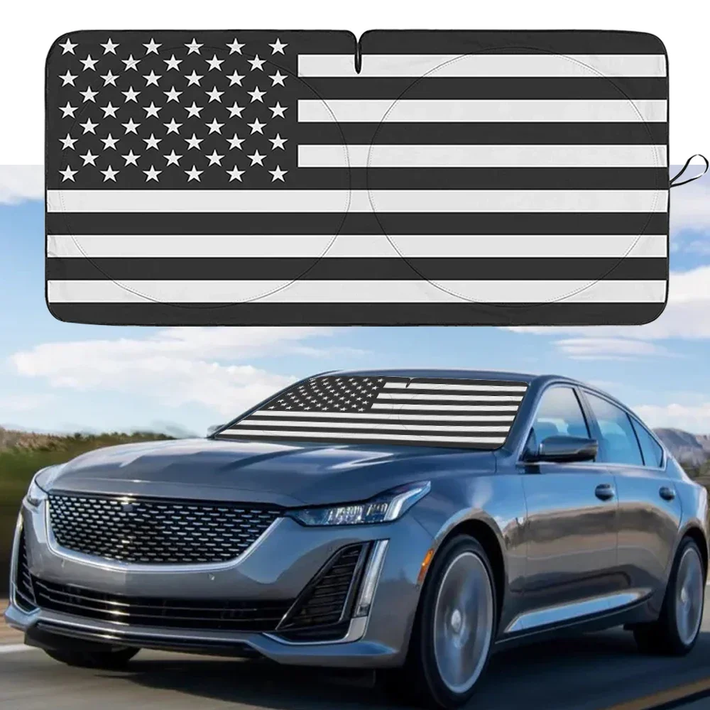 Car Windshield Sunshade USA Flag Window Shade Parasol Coche Fit for BMW Ford Toyota Lexus Mazda Hyundai Honda KIA Windshield