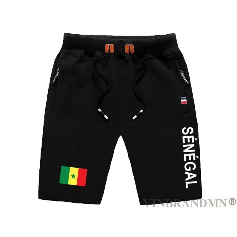 

Senegal SEN mens shorts beach man men's board shorts flag workout zipper pocket sweat bodybuilding 2023 cotton brand Senegales