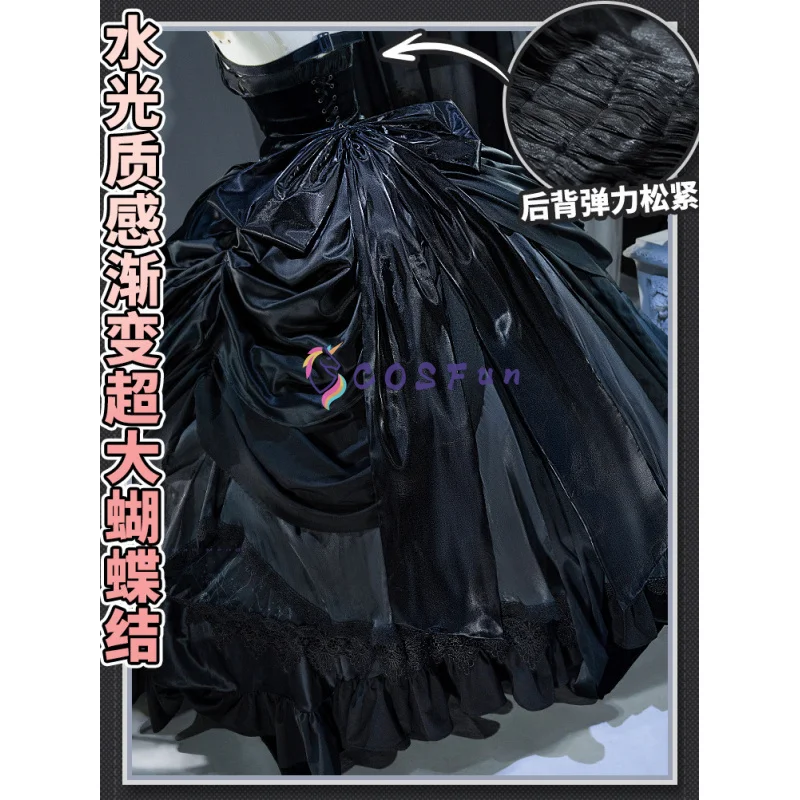 Arknights Civilight Eterna Cosplay Costume Lolita Dress Princess Dress For Hallowmas Christmas Role Play Women COSFun view 5